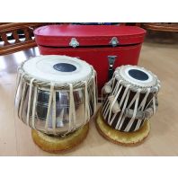 Steel Tabla Set with carrying case