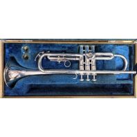 Used Yamaha Trumpet YTR232S Silver SN: 22150